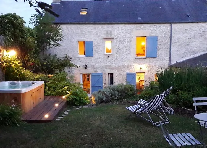 Nyaraló Normandie Ferme Restauree Du 18eme Avec Jacuzzi Ver-sur-Mer