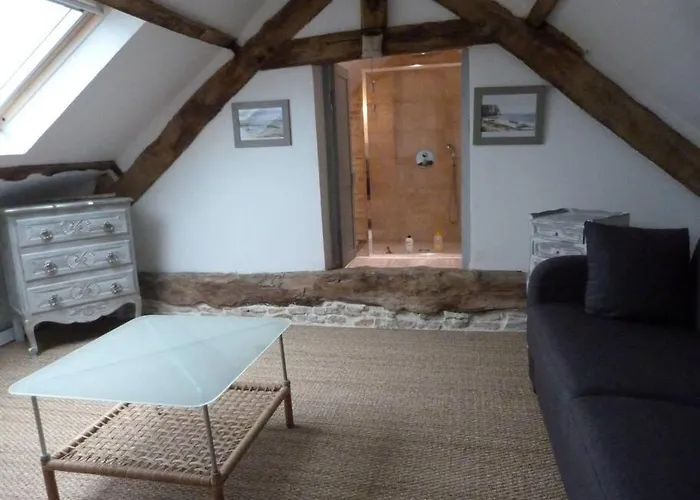 Normandie Ferme Restauree Du 18eme Avec Jacuzzi Nyaraló *